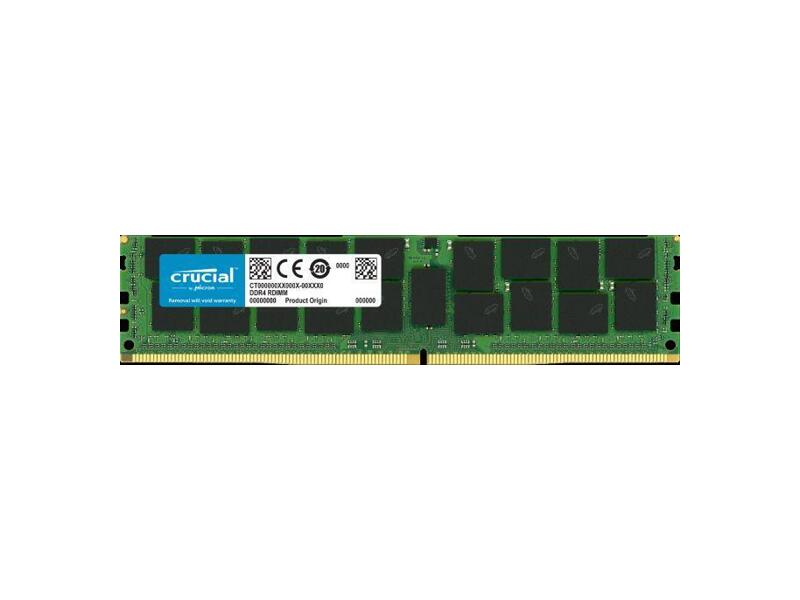 CT64G4RFD432A  Crucial DDR4 64GB 3200 MT/ s (PC4-25600) CL22 ECC Registered DIMM 288pin