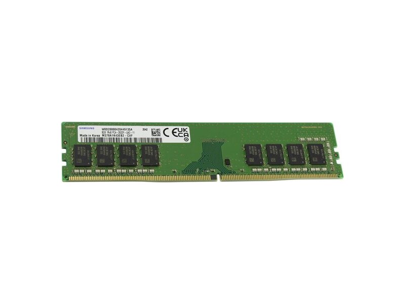 M378A1K43EB2-CVF  Samsung DDR4 8Gb DIMM 2933MHz PC4-23466 ECC Reg CL21, M378A1K43EB2-CVF