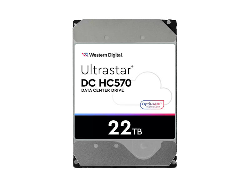 WUH722222ALE6L4  HDD Western Digital Ultrastar DC HС570 HDD 3.5'' SATA 22Tb, 7200rpm, 512MB buffer, 512e (0F48155)