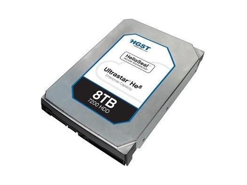 0F23657  HDD Server HGST Ultrastar HE8 HUH728080AL5204 (3.5'', 8TB, 128Mb, 7200rpm, SAS12G)