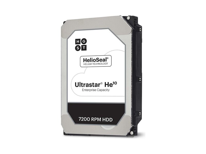 HUH721010AL5204  HDD Server HGST Ultrastar HE10 HUH721010AL5204 (0F27354) (3.5'', 10TB, 256Mb, 7200rpm, SAS12G, 512e)