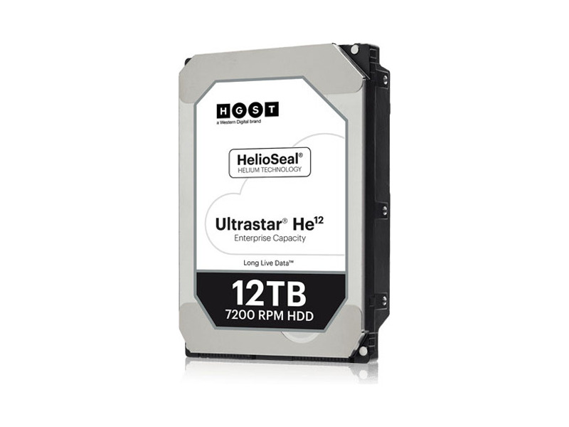 HUH721212AL4204 (0F29562)  HDD Server WD Ultrastar DC HC520 HUH721212AL4204 (3.5'', 12ТB, 256Mb, 7200rpm, SAS 4Kn Helium)