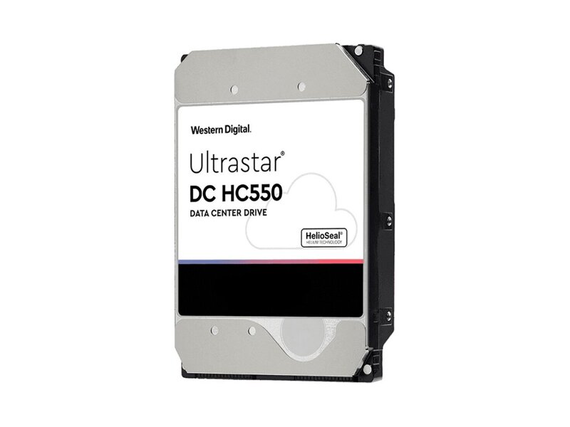 0F38357  HDD Server WD Ultrastar DC HC550 WUH721816AL5204 (3.5'', 16ТB, 512Mb, 7200rpm, SAS 512E Helium)