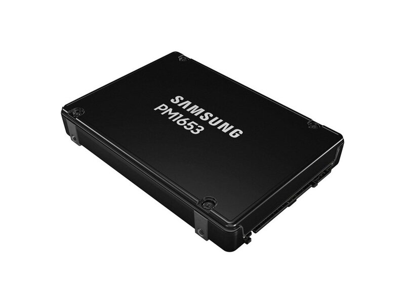 MZILG960HCHQ-00A07  SSD Samsung PM1653, 960GB, 2.5'' 15mm, SAS 24Gb/ s, 3D TLC, R/ W 4200/ up 3800MB/ s, IOPs 600 000/ 55 000, TBW 1752, DWPD 1 (12 мес.)