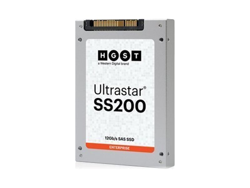 SDLL1MLR-038T-CAA1  WD Server SSD Ultrastar DC SS200 (2.5in 15.0MM 3840GB SAS MLC RI-1DW/ D CRYPTO-D) SKU: 0TS1403