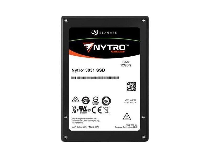 XS400ME70004  Seagate Server SSD Nytro 3731 (2.5'', 400GB, SAS12G), XS400ME70004
