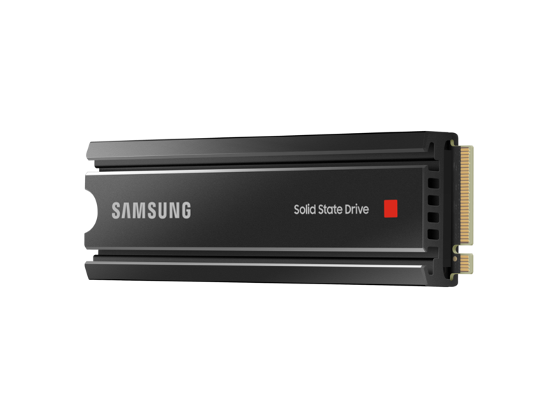 MZ-V8P1T0CW  Samsung SSD 980 PRO, 1000GB, M.2(22x80mm), NVMe 1.3c, PCIe 4.0 x4, 3-bit MLC, R/ W 7000/ 5000MB/ s, IOPs 1 000 000/ 1 000 000, TBW 600, DWPD 0.33, with Heatsink