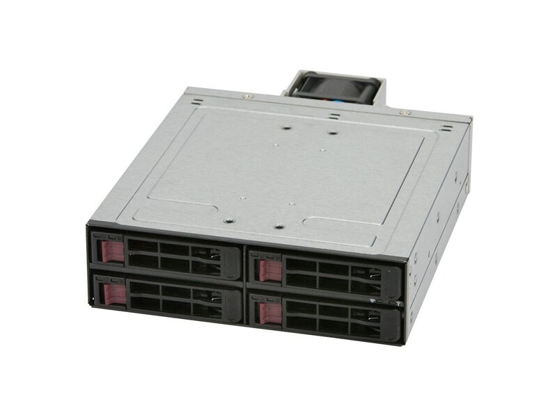 CSE-M14TQC  Supermicro Mobile Rack CSE-M14TQC, 4x 2.5'' HS SAS3/ SATA3 HDDs