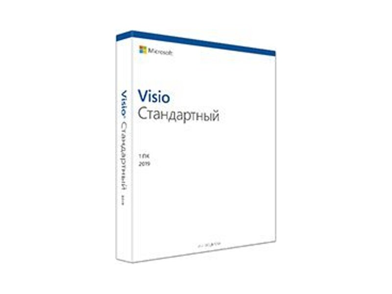 MSD86-05822  Microsoft Visio Standard 2019. Мультиязычный [Цифровая версия]