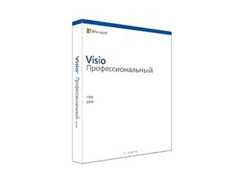 MSD87-07425  Microsoft Visio Professional 2019. Мультиязычный [Цифровая версия]