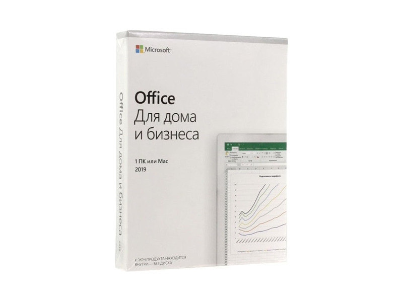T5D-03361  MS Office Home and Business 2019 Rus Only Medialess P6 (T5D-03361)