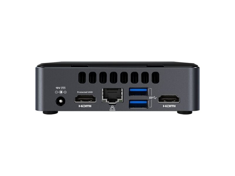 BLKNUC7I3DNK2E  Intel NUC Kit 7th Gen, Core i3-7100U 2.40GHz, 2x DDR4 SODIMM (max 32GB), M.2 SSD, Dual HDMI 2.0a, 4-lane eDP 1.4, 4xUSB, GLAN, WiFi+BT 3