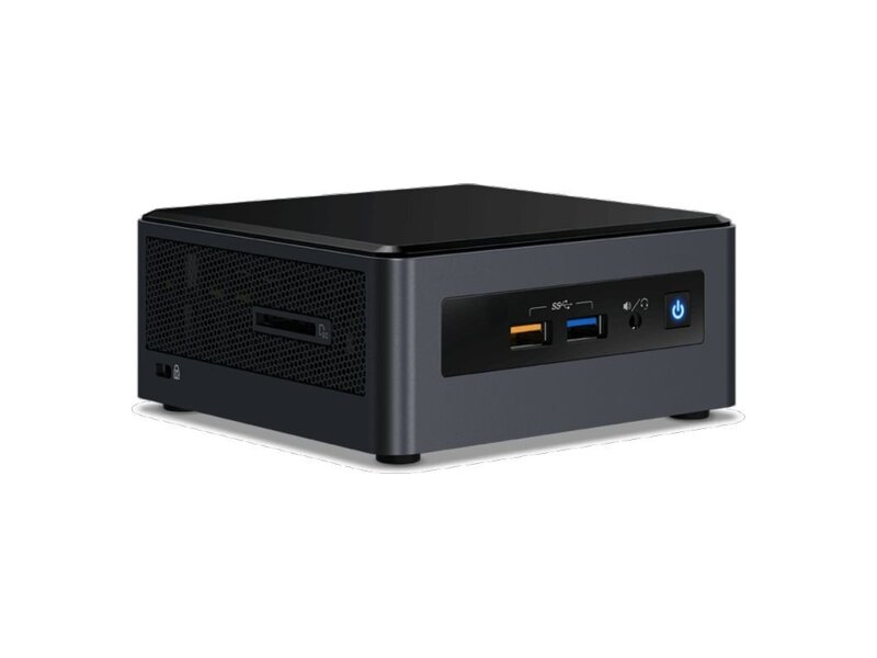 BOXNUC8I3CYSM2  Intel NUC kit 8th Optane Memory ready, Core i3-8121U, 8GB RAM, NVMe/ SATA M.2 SSD+1TB HDD built in 2.5'' HDD/ SSD slot, Radeon 540, (2x4K HDMI), SDXC slot, 7.1 Audio(HDMI/ DP+Combo Jack+Dual Mic on FP), (2+2)xUSB 3.1, 1xLAN GbE, IR FP, WiFi 9560 AC+BTv5, V