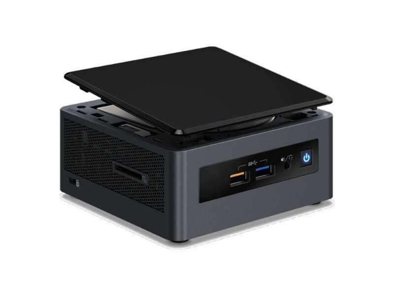 BOXNUC8I3CYSM2  Intel NUC kit 8th Optane Memory ready, Core i3-8121U, 8GB RAM, NVMe/ SATA M.2 SSD+1TB HDD built in 2.5'' HDD/ SSD slot, Radeon 540, (2x4K HDMI), SDXC slot, 7.1 Audio(HDMI/ DP+Combo Jack+Dual Mic on FP), (2+2)xUSB 3.1, 1xLAN GbE, IR FP, WiFi 9560 AC+BTv5, V 4