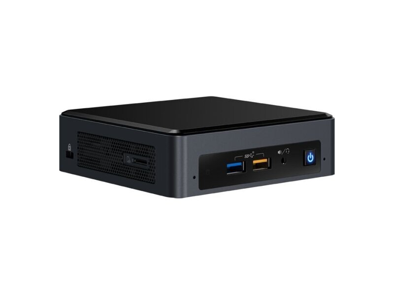 BOXNUC8I5BEK2  Intel NUC Kit 8th Gen, Core i5-8259U up to 3.8GHz, 2x DDR4 SODIMM (max 32GB), M.2 SSD, HDMI 2.0a; USB-C (DP1.2), 6xUSB, 7.1 Audio, microSDXC, GLAN, WiFi+BT