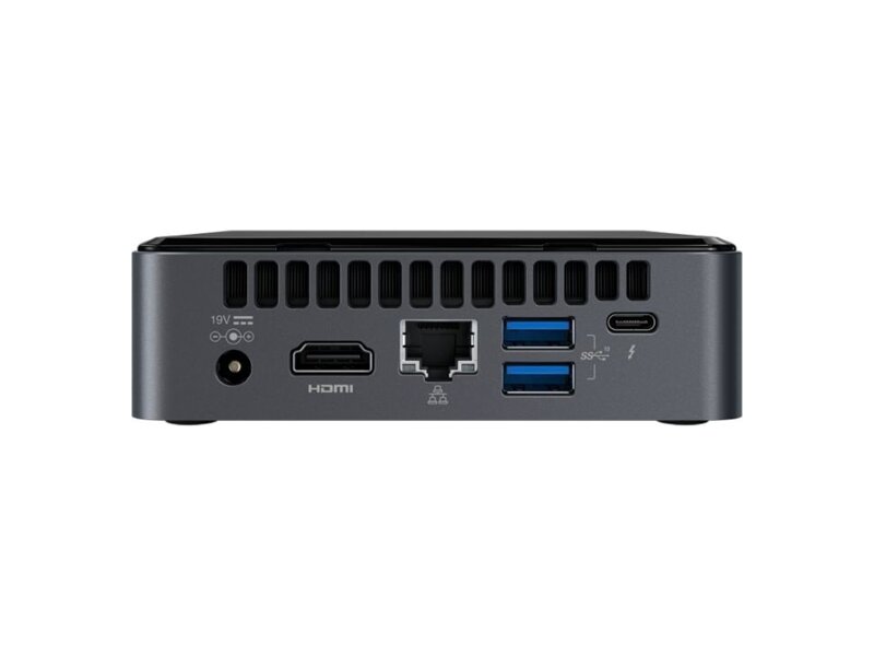 BOXNUC8I5BEK2  Intel NUC Kit 8th Gen, Core i5-8259U up to 3.8GHz, 2x DDR4 SODIMM (max 32GB), M.2 SSD, HDMI 2.0a; USB-C (DP1.2), 6xUSB, 7.1 Audio, microSDXC, GLAN, WiFi+BT 3