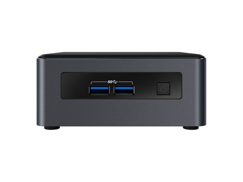 BLKNUC7I3DNHNC2  Intel NUC MiniPC Business 7th Gen, Core i3-7100U 2.40GHz, 1x 4GB DDR4 (max 32GB), 1TB HDD, 2.5'' HDD/ SSD + M.2 SATA/ PCIe SSD (RAID 0, 1), Dual HDMI 2.0a, 4-lane eDP 1.4, 4xUSB, GLAN, WiFi+BT, Win10 PRO 1