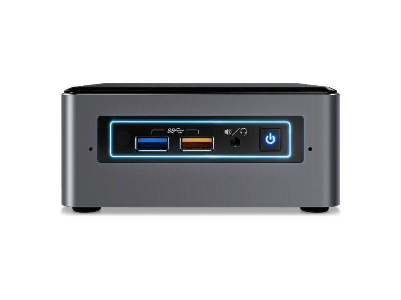 BOXNUC7I5BNHXF  Intel NUC MiniPC Home 7th Gen, Core i5-7260U up to 3.4GHz, 16GB Optane + 1x 4GB DDR4 (max 32GB), 1TB HDD, M.2 and 2.5'' Drive, HDMI 2.0a; USB-C (DP1.2), 6xUSB, 7.1 Audio, MicroSDXC, GLAN, WiFi+BT, Win10 1