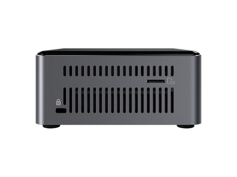 BOXNUC7I5BNHXF  Intel NUC MiniPC Home 7th Gen, Core i5-7260U up to 3.4GHz, 16GB Optane + 1x 4GB DDR4 (max 32GB), 1TB HDD, M.2 and 2.5'' Drive, HDMI 2.0a; USB-C (DP1.2), 6xUSB, 7.1 Audio, MicroSDXC, GLAN, WiFi+BT, Win10 3