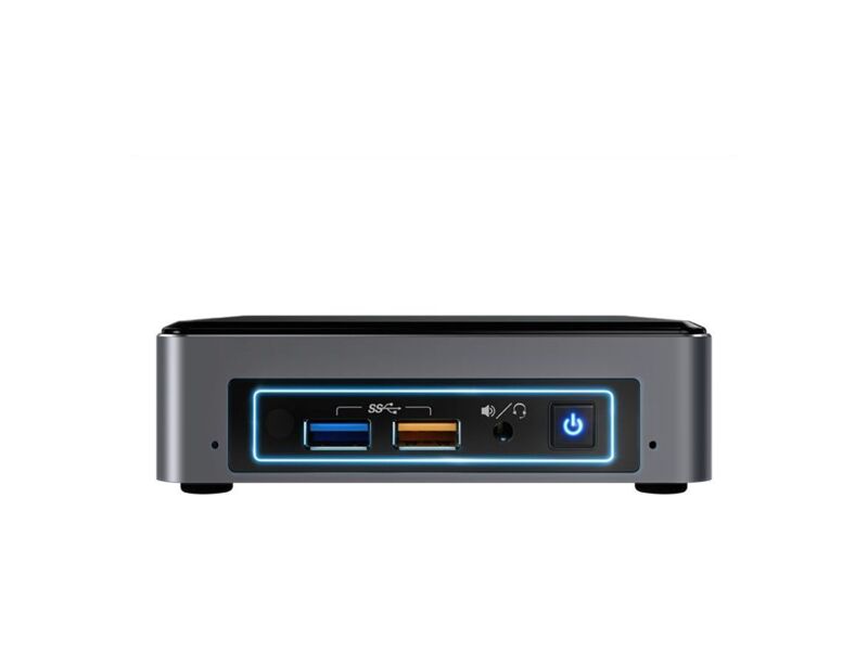 BOXNUC7I7BNKQ  Intel NUC MiniPC Enthusiast 7th Gen, Core i7-7567U up to 4.0GHz, 2x 8GB DDR4 (max 32GB), 512GB NVMe SSD, M.2 SSD, HDMI 2.0a; USB-C (DP1.2), 6xUSB, 7.1 Audio, microSDXC, GLAN, WiFi+BT, Win10 1