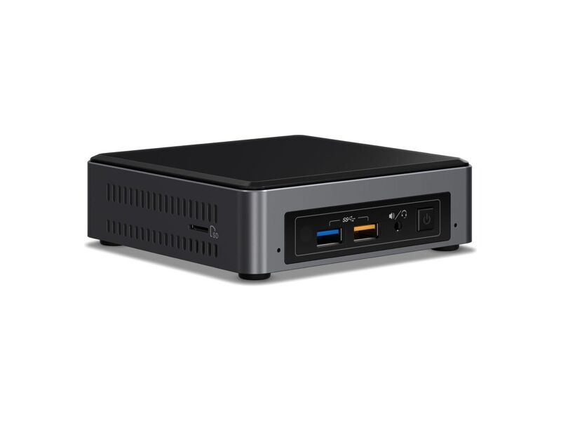 BOXNUC7I7BNKQ  Intel NUC MiniPC Enthusiast 7th Gen, Core i7-7567U up to 4.0GHz, 2x 8GB DDR4 (max 32GB), 512GB NVMe SSD, M.2 SSD, HDMI 2.0a; USB-C (DP1.2), 6xUSB, 7.1 Audio, microSDXC, GLAN, WiFi+BT, Win10