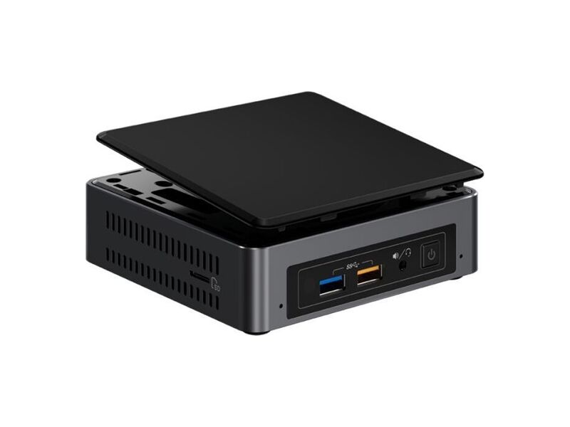 BOXNUC7I7BNKQ  Intel NUC MiniPC Enthusiast 7th Gen, Core i7-7567U up to 4.0GHz, 2x 8GB DDR4 (max 32GB), 512GB NVMe SSD, M.2 SSD, HDMI 2.0a; USB-C (DP1.2), 6xUSB, 7.1 Audio, microSDXC, GLAN, WiFi+BT, Win10 4