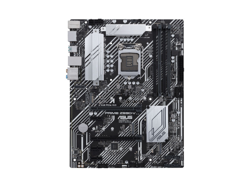 90MB17I0-M0ECY0  ASUS PRIME Z590-V-SI LGA1200, Intel Z590, 1x PCIe 3.0 x16 slot (supports x4 mode) 3x PCIe 3.0 x1 slots, DDR4 (max 128GB, 4 slots), HDMI, Display Port, ATX 2