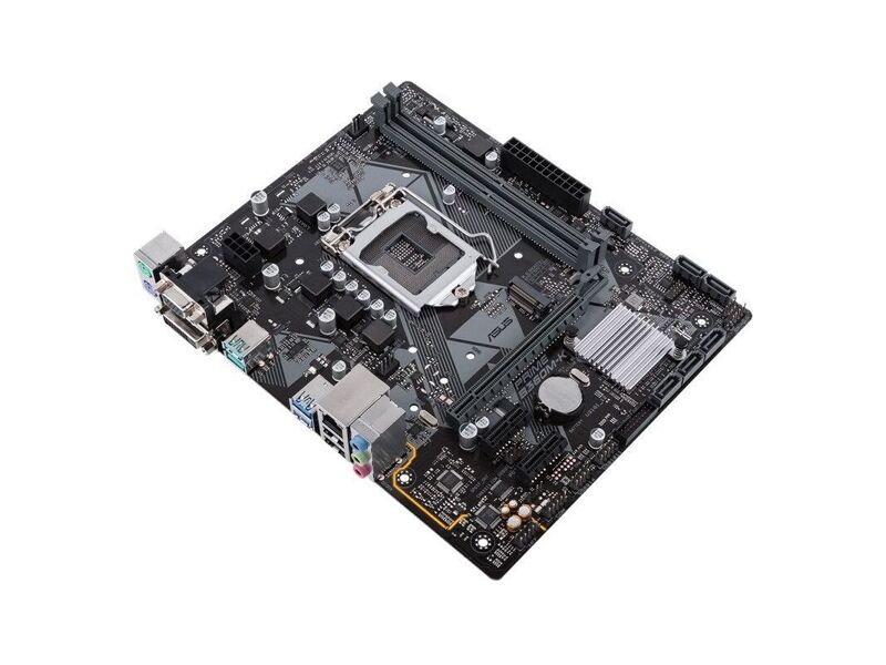 90MB0WR0-M0EAY0  ASUS PRIME B360M-K, LGA1151, B360, 2*DDR4, D-Sub + DVI, SATA3 + RAID, Audio, Gb LAN, USB 3.1*6, USB 2.0*6, COM*1 header (w/ o cable), mATX ; 90MB0WR0-M0EAY0