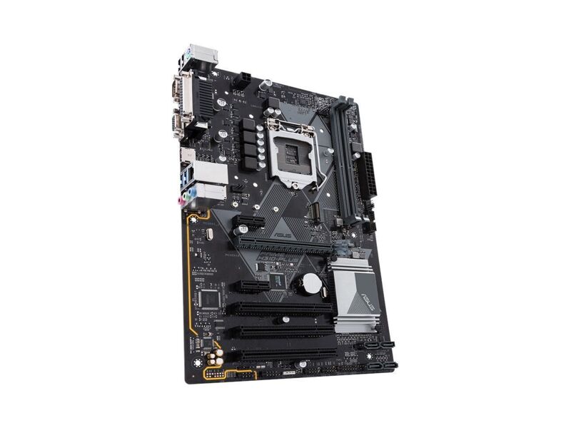 90MB0WZ0-M0EAY0  ASUS PRIME H310-PLUS, LGA1151, H310, 2*DDR4, D-Sub + HDMI, SATA3 + RAID, Audio, Gb LAN, USB 3.1*4, USB 2.0*6, COM*1, LPT*1, ATX ; 90MB0WZ0-M0EAY0