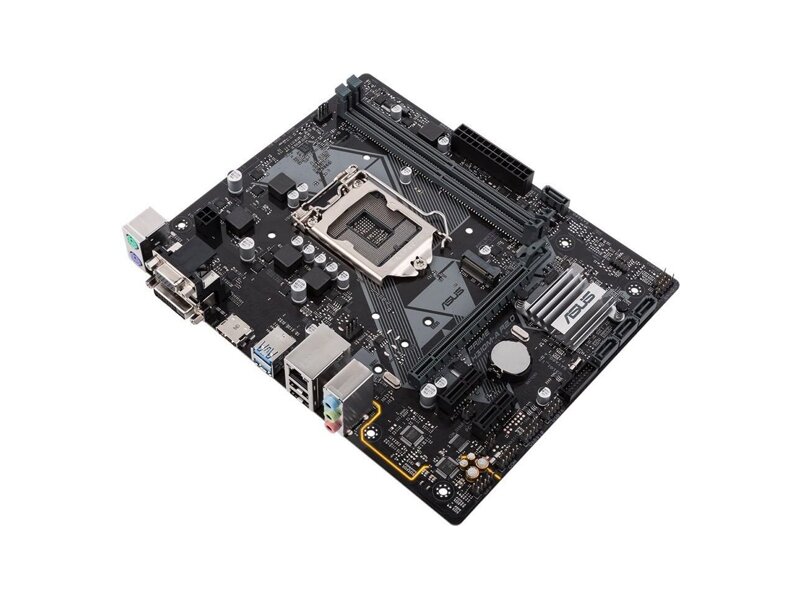 90MB0Z10-M0EAY0  ASUS PRIME H310M-A R2.0, LGA1151, H310, 2*DDR4, D-Sub+DVI+HDMI, SATA3, Audio, Gb LAN, USB 3.1*4, USB 2.0*6, COM*1 header (w/ o cable), mATX ; 90MB0Z10-M0EAY0