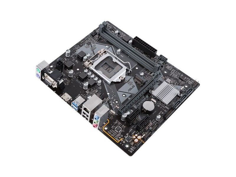 90MB0X90-M0EAY0  ASUS PRIME H310M-E, LGA1151, H310, 2*DDR4, D-Sub+HDMI, SATA3, Audio, Gb LAN, USB 3.1*4, USB 2.0*6, COM*1 header (w/ o cable), mATX ; 90MB0X90-M0EAY0