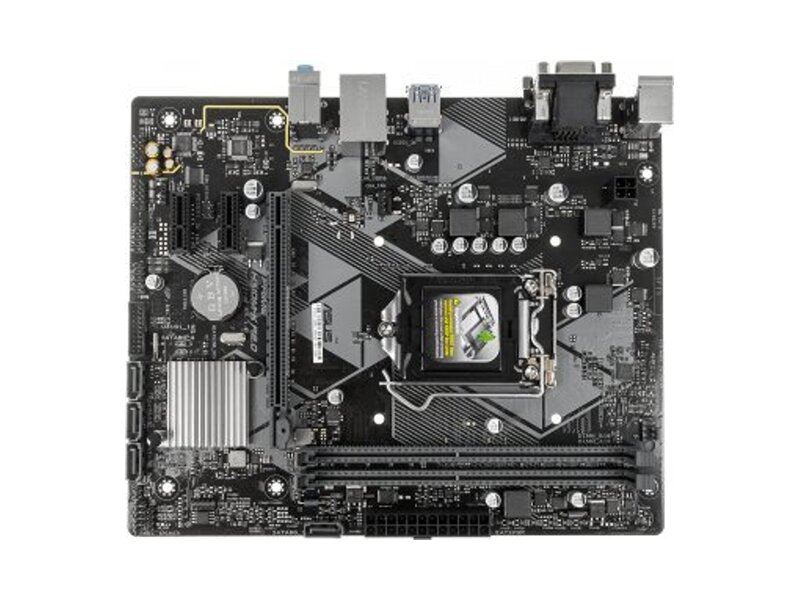 90MB0Z30-M0EAY0  ASUS PRIME H310M-K R2.0, LGA1151, H310, 2*DDR4, D-Sub + DVI, SATA3, Audio, Gb LAN, USB 3.1*4, USB 2.0*6, COM*1 header (w/ o cable), mATX ; 90MB0Z30-M0EAY0 2