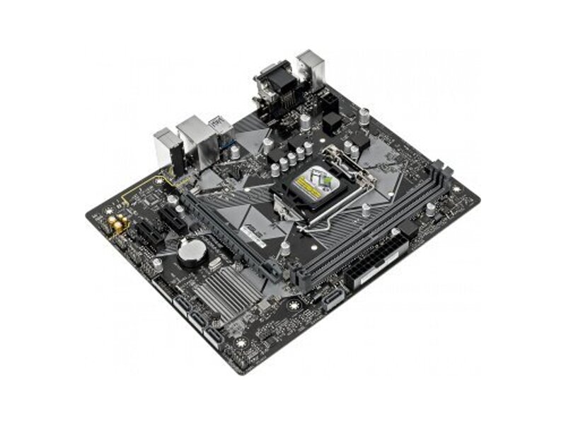 90MB0Z30-M0EAY0  ASUS PRIME H310M-K R2.0, LGA1151, H310, 2*DDR4, D-Sub + DVI, SATA3, Audio, Gb LAN, USB 3.1*4, USB 2.0*6, COM*1 header (w/ o cable), mATX ; 90MB0Z30-M0EAY0