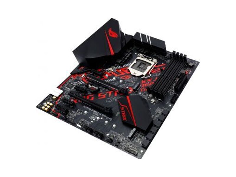 90MB0WM0-M0EAY0  ASUS ROG STRIX B360-H GAMING, LGA1151, B360, 4*DDR4, HDMI+DVI, SLI+CrossFireX, SATA3 + RAID, Audio, Gb LAN, USB 3.1*6, USB 2.0*6, ATX ; 90MB0WM0-M0EAY0 1