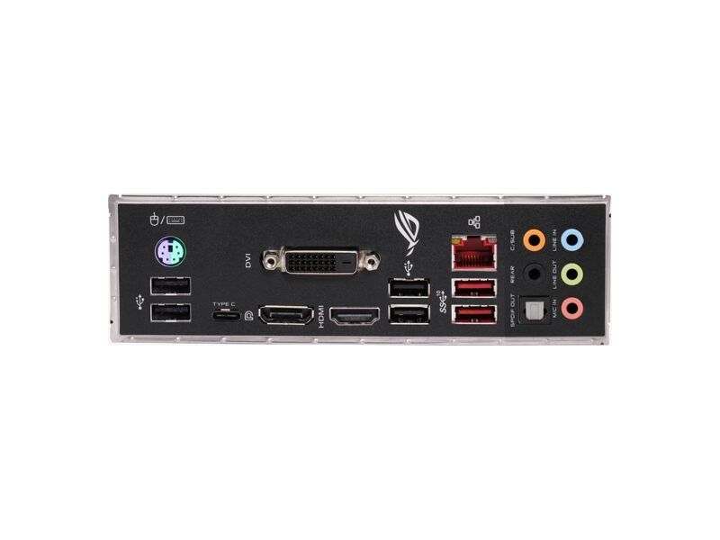90MB0WF0-M0EAY0  ASUS ROG STRIX H370-F GAMING, LGA1151, H370, 4*DDR4, DP+HDMI+DVI, SLI+CrossFireX, SATA3 + RAID, Audio, Gb LAN, USB 3.1*7, USB 2.0*6, COM*1 header (w/ o cable), ATX ; 90MB0WF0-M0EAY0 3