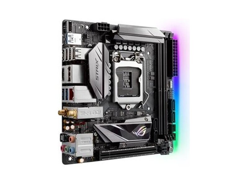 90MB0SD0-M0EAY0  ASUS STRIX Z270I GAMING, LGA1151, Z270, 2*DDR4, HDMI+DP, SATA3 + RAID, Audio, Gb LAN, USB 3.1*1, USB 3.0*6, USB 2.0*4, mITX ; 90MB0SD0-M0EAY0