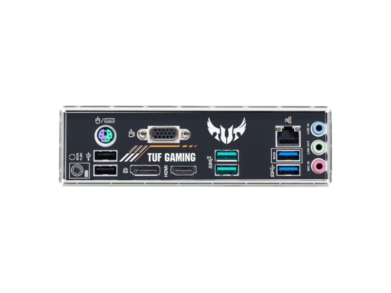90MB17U0-M0EAY0  ASUS TUF GAMING B550M-E, Socket AM4, B550, 4*DDR4, HDMI+DP+D-Sub, CrossFireX, SATA3 + RAID, Audio, 2, 5Gb LAN, USB 3.2*6, USB 2.0*4, COM*1 header (w/ o cable) mATX ; 90MB17U0-M0EAY0 1
