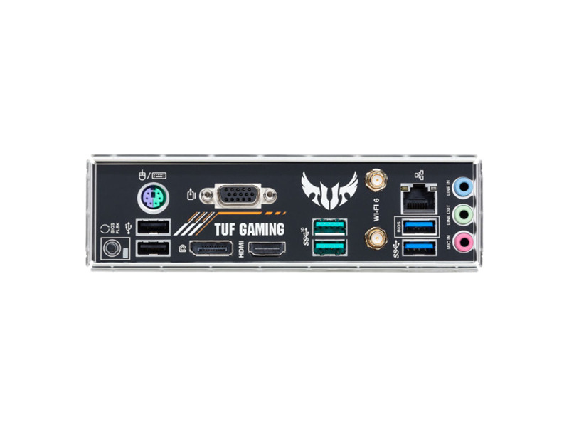 90MB17T0-M0EAY0  ASUS TUF GAMING B550M-E WIFI, Socket AM4, B550, 4*DDR4, HDMI+DP+D-Sub, CrossFireX, SATA3 + RAID, Audio, 2, 5Gb LAN, USB 3.2*6, USB 2.0*4, COM*1 header (w/ o cable) ATX ; 90MB17T0-M0EAY0 1