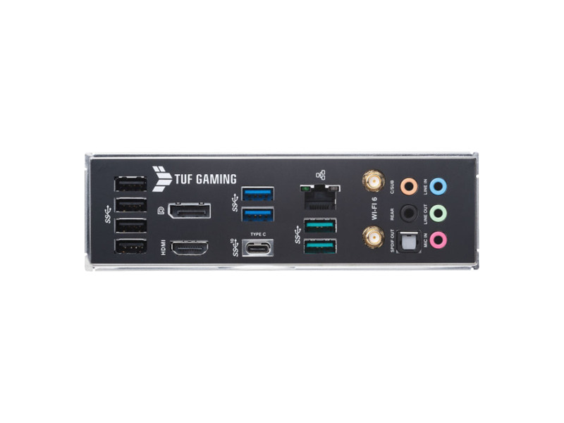 90MB1770-M0EAY0  ASUS TUF GAMING B560M-PLUS WIFI, LGA1200, B560, 4*DDR4, DP+HDMI, CrossFireX, SATA3 + RAID, Audio, Gb LAN, USB 3.2*6, USB 2.0*6, COM*1 header (w/ o cable), mATX ; 90MB1770-M0EAY0 1