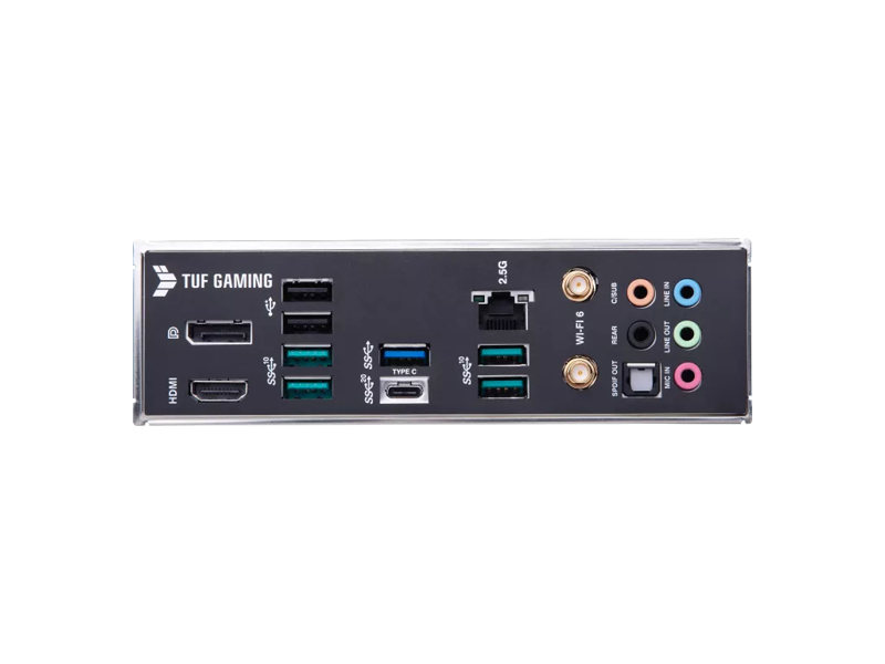 90MB1AZ0-M0EAY0  ASUS TUF GAMING B660M-PLUS WIFI, LGA1700, B660, 4*DDR5, DP+HDMI, CrossFireX, SATA3 + RAID, Audio, Gb LAN, USB 3.2*6, USB 2.0*6, COM*1 header (w/ o cable), mATX ; 1