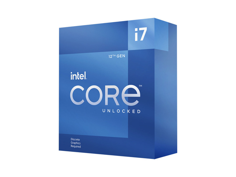 BX8071512700KF  CPU Intel Core I7-12700KF (3.60GHz, 25M Cache, 12 Cores, S1700) Box (without graphics)