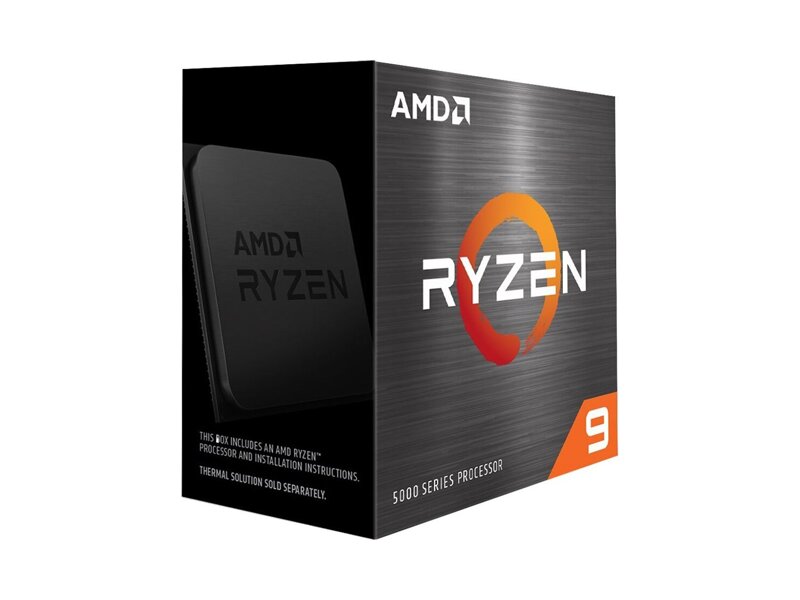 100-100000061WOF  AMD CPU Desktop Ryzen 9 5900X 12C/ 24T (3.7/ 4.8GHz, L3 64MB, 105W, AM4) Box