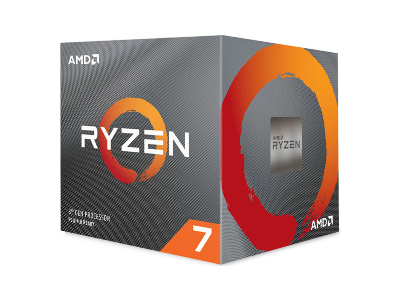 100-000000025BOX  AMD CPU Desktop Ryzen X8 R7-3800X 8C/ 16T (3.9GHz, 36MB, 105W, AM4) Box