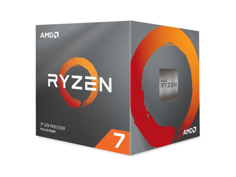 AM100-100000071BOX  AMD CPU Desktop Ryzen X8 R7-3700X 8C/ 16T (3.6GHz, 65W, AM4) Box