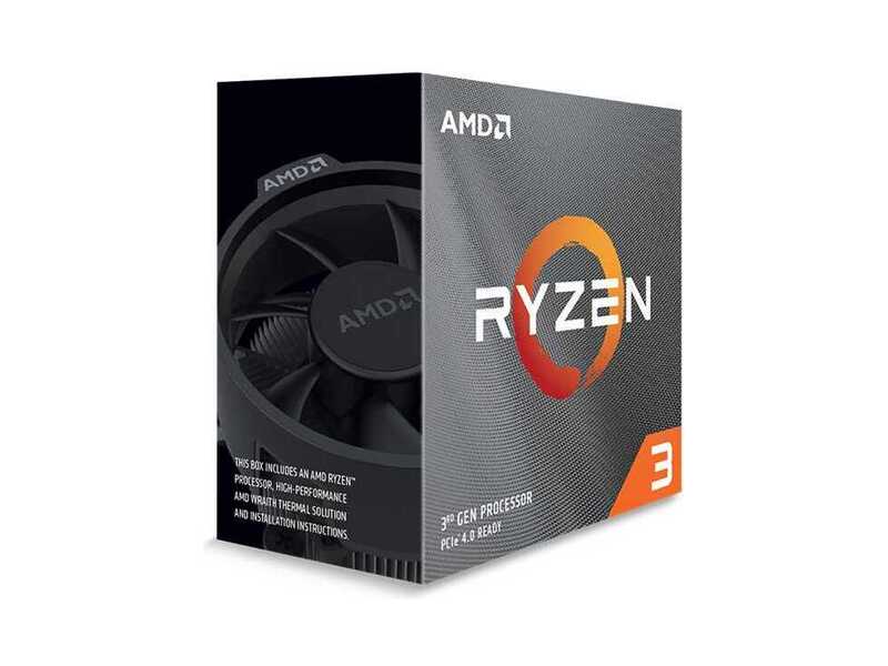 100-100000284BOX  AMD CPU Desktop Ryzen 3 3300X 4C/ 8T (3.8/ 4.3GHz Boost, 18MB, 65W, AM4) BOX