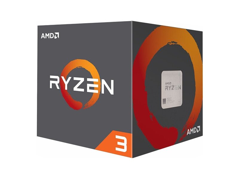 YD1200BBAFBOX  AMD CPU Desktop Ryzen 3 1200, 4C/ 4T (3.1/ 3.4GHz, 384KB/ 2MB/ 8MB, 65W, AM4) Box