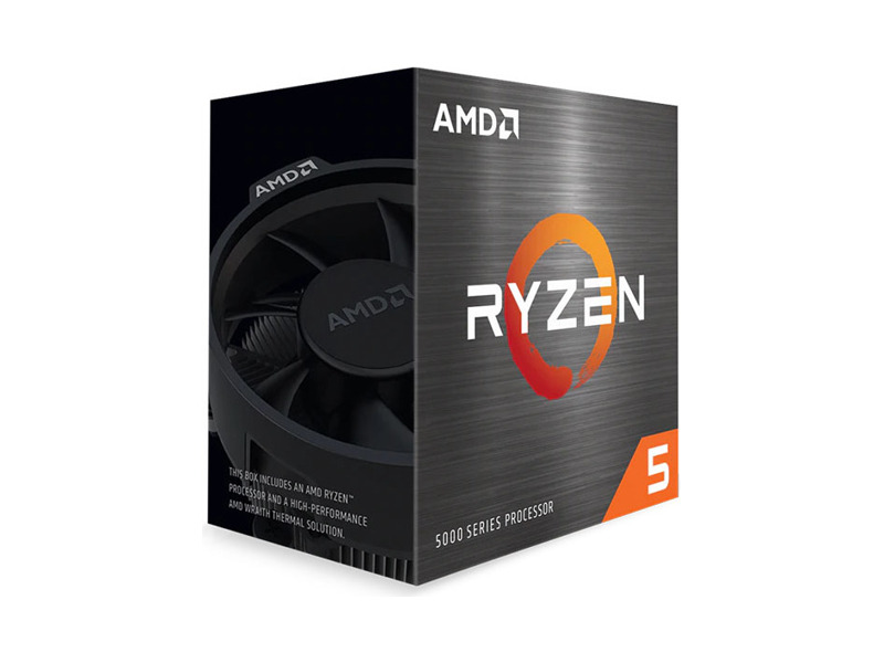 100-000000065  AMD CPU Desktop Ryzen 5 5600X 6C/ 12T (3.7/ 4.6GHz, 384KB/ 3MB/ 32MB, 65W, AM4) Tray 2