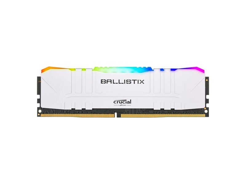 BL16G30C15U4WL  Crucial DDR4 Ballistix 16GB 3000MT/ s CL15 Unbuffered DIMM 288pin White RGB, EAN: 649528824714