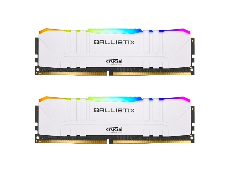 BL2K16G36C16U4WL  Crucial DDR4 Ballistix 2x16GB (32GB Kit) 3600MT/ s CL16 Unbuffered DIMM 288pin White RGB, EAN: 649528824820