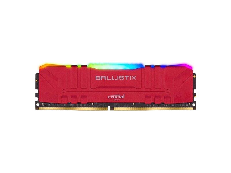 BL8G32C16U4RL  Crucial DDR4 Ballistix 8GB 3200MT/ s CL16 Unbuffered DIMM 288pin Red RGB, EAN: 649528825094